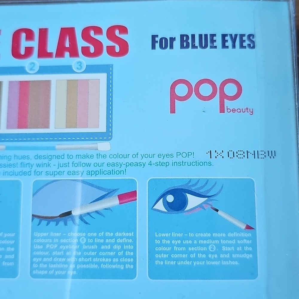 Vintage Pop Beauty Blue Eyes Eyeshadow Palette - Collector's Item - Never Used - Picture 8 of 8
